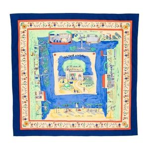 HERMÈS Retour à la Terre Scarf 70cm